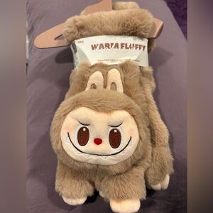 POPLAND Warm Fuzzy Holiday Series LABUBU Plush Scarf